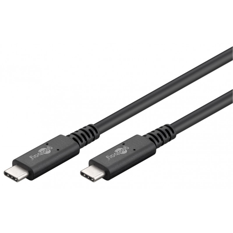 USB-C-kabel - USB-C til USB-C-kabel (USB4™ Gen 3x2) 100W 40 Gbps 1M