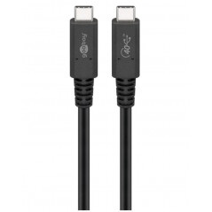 USB-C-kabel - USB-C til USB-C-kabel (USB4™ Gen 3x2) 100W 40 Gbps 1M