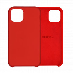 Merskal premium silikone-etui til iPhone 11 Pro Max (Red)