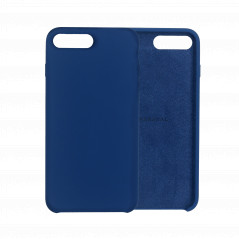 Merskal premium silikoneskal til iPhone 7/8 Plus (Blue)