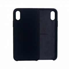 Merskal premium silikoneskal til iPhone Xs Max (Black)