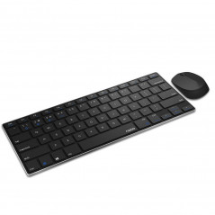 Trådløse tastaturer - Rapoo 9000M trådløst tastatur og mus (Bluetooth + USB)