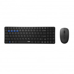 Rapoo 9300M trådløst tastatur og mus (Bluetooth + USB)