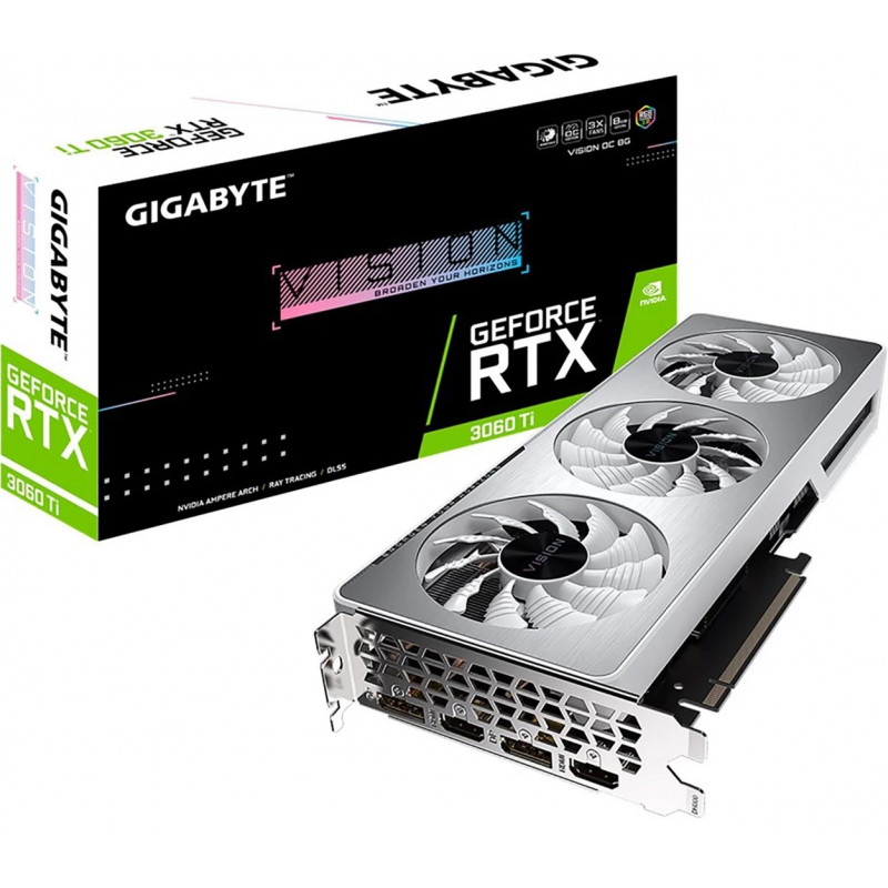 Grafikkort - Gigabyte GeForce RTX 3060 Ti VISION OC 8GB GDDR6