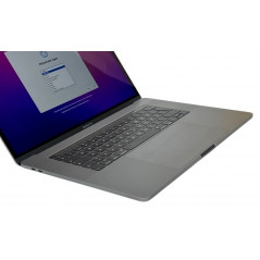 Bærbar computer - MacBook Pro 15-tommer 2019 i9 16GB 512GB SSD Space Gray (brugt)