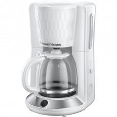 Russell Hobbs Honeycomb Kaffemaskine 1,25 liter (hvid)