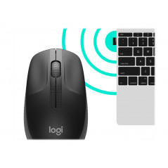 Trådløs mus - Logitech M190 trådløs tre-knaps-mus