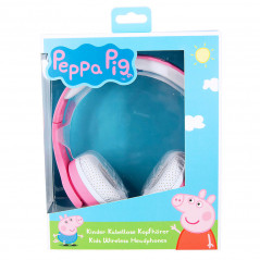 Bluetooth hovedtelefoner - Trådlösa bluetooth-hörlurar för barn Peppa Pig