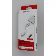 Adapter til smartphone - Hama USB-C till 3.5 mm ljud-adapter