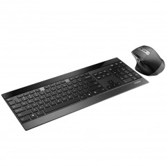 Trådløse tastaturer - Rapoo 9900M trådløst tastatur og mus med multitilstand (Bluetooth + USB)