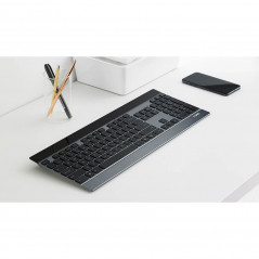 Trådløse tastaturer - Rapoo 9900M trådløst tastatur og mus med multitilstand (Bluetooth + USB)