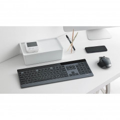 Trådløse tastaturer - Rapoo 9900M trådløst tastatur og mus med multitilstand (Bluetooth + USB)