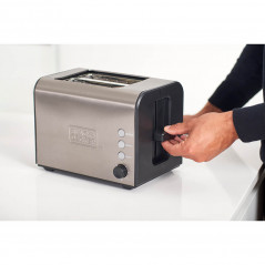 Brødrister - Black+Decker Brødrister 2 skiver, 900W