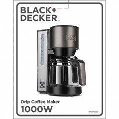 Kaffemaskine - Black+Decker Kaffemaskine med indbygget timer 1000W