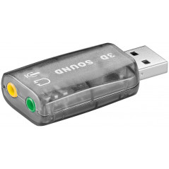 Externt USB-ljudkort (fyndvara)