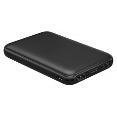 PowerBank 5.000 mAh med 2 USB-opladningsporte 2.1A