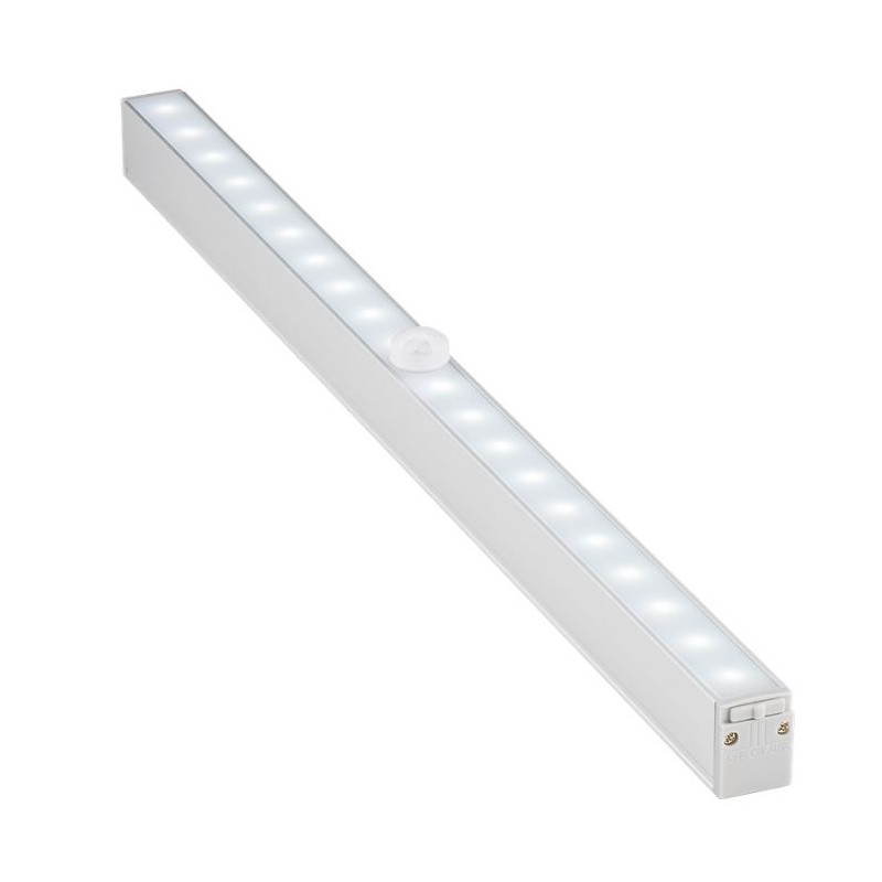 LED-lampa - Goobay batteridrevet LED-lysliste med 20 LED\'er og bevægelsessensor (Cool white)