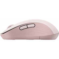 Trådløs mus - Logitech M650 M trådløs mus med Bluetooth og Logi Bolt (pink)