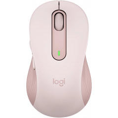 Trådløs mus - Logitech M650 M trådløs mus med Bluetooth og Logi Bolt (pink)