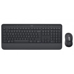 Logitech MK650 trådløst tastatur og mus med Logi Bolt og Bluetooth sort