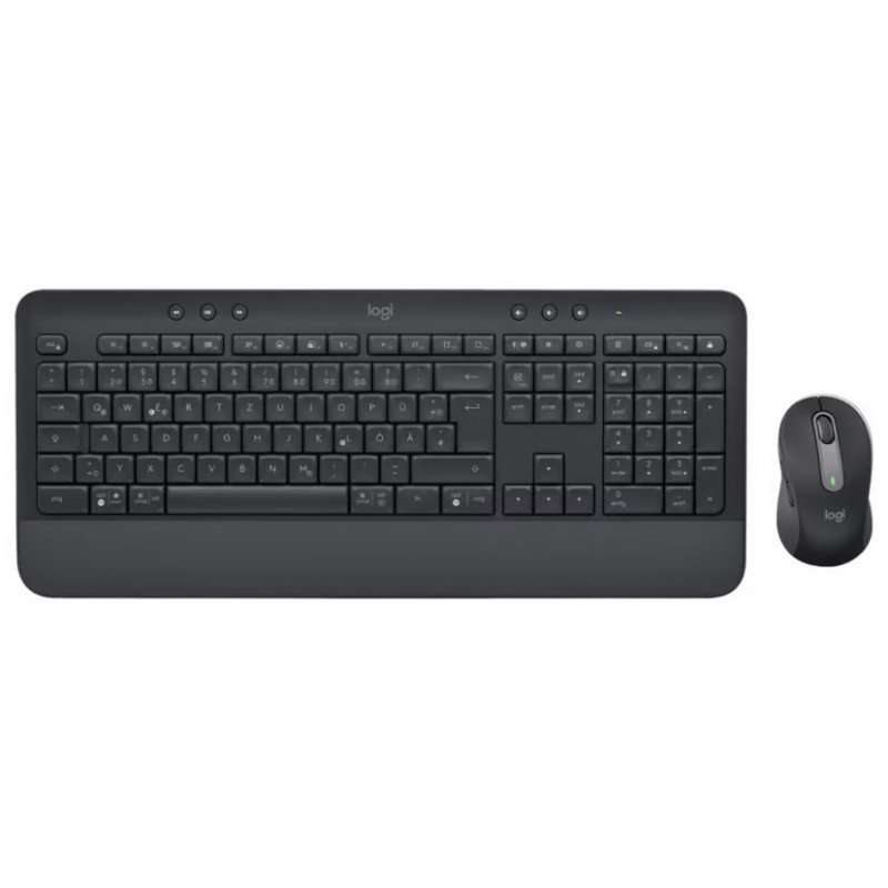 Tastatur & computermus - Logitech MK650 trådløst tastatur og mus med Logi Bolt og Bluetooth sort