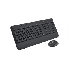 Tastatur & computermus - Logitech MK650 trådløst tastatur og mus med Logi Bolt og Bluetooth sort