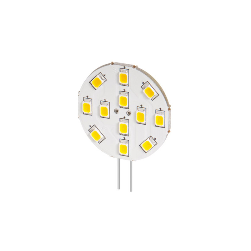 LED-lampa - LED-lampe spotlight sokkel G4 2 Watt varm hvid