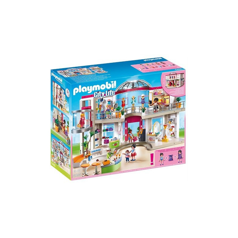 LEGO - Playmobil City Life Shopping Mall