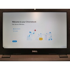 Brugt laptop 12" - Dell Chromebook 3180 (brugt med LCD-skade)