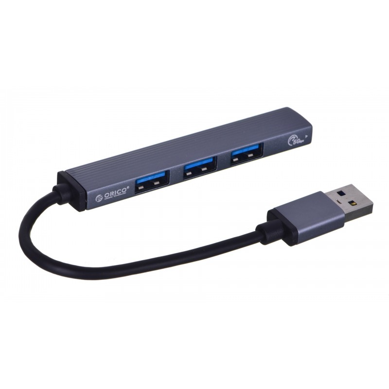 USB-hub - Orico 4-ports USB-hub med 1x USB 3.0 og 3x USB 2.0