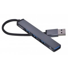 Orico 4-ports USB-hub med 1x USB 3.0 og 3x USB 2.0