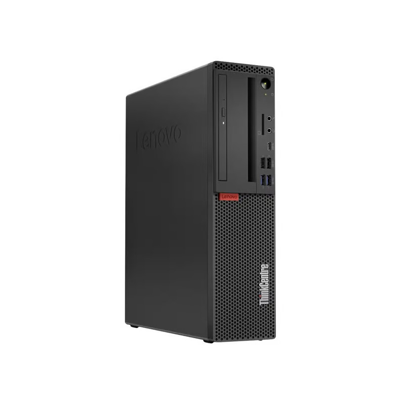 Brugt stationær computer - Lenovo ThinkCentre M720s SFF i7 16GB 256GB SSD (beg med chassi-skada)