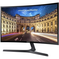 Samsung 24" buet LED-skærm C24F396FHR med VA-panel