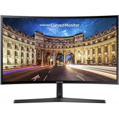 Samsung 24" buet LED-skærm C24F396FHR med VA-panel