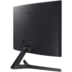 Computerskærm 15" til 24" - Samsung 24" buet LED-skærm C24F396FHR med VA-panel