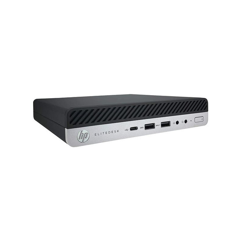 Brugt stationær computer - HP EliteDesk 800 G4 Mini i7 16GB 512SSD Win11Pro (brugt)