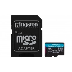 Hukommelseskort - Kingston Canvas Select Plus 128 GB microSDXC + SDXC UHS-I (Class 10)