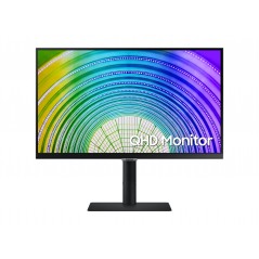 Samsung 24" S24A600 IPS-skærm med 2K-opløsning og 65 W USB-C-hub