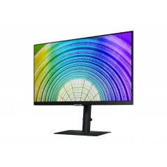 Samsung 24" S24A600 IPS-skærm med 2K-opløsning og 65 W USB-C-hub