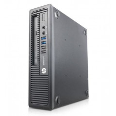 Brugt stationær computer - HP EliteDesk 800 G1 USDT i5 8GB 128GB SSD (brugtmed defekt VGA)