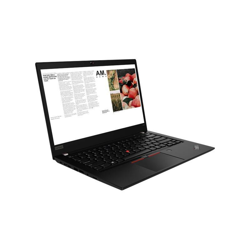 Brugt laptop 14" - Lenovo Thinkpad T490 14" Full HD i5 8GB 256GB SSD Backlit KBD Win 11 Pro (brugt med mærke skærm)