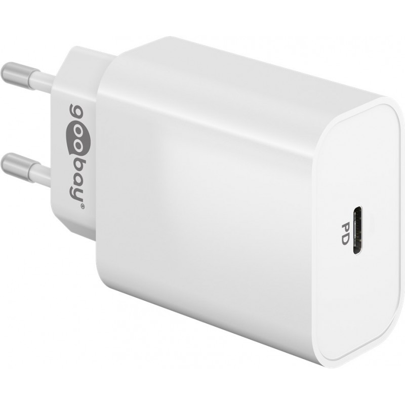 Opladere og kabler - Strømadapter med USB-C PD 45W og hurtig opladning