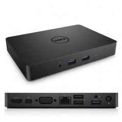 Dell USB-C universel dockingstation WD15 med understøttelse af 2 skærme (brugt)
