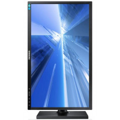 Samsung 24"-tommers skærm (brugt with a scratch mark in center of screen)