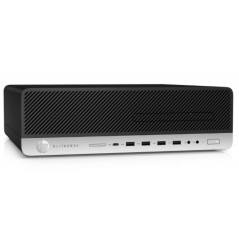 Brugt stationær computer - HP ProDesk 600 G3 SFF i7 8GB 256SSD W10P (brugt)