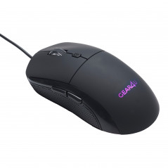 Pakke med gamingtastatur og mus - GEAR4U Gaming Combo RGB 4-i-1 med USB+3.5mm (fyndvara)