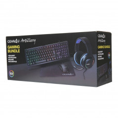 GEAR4U Gaming Combo RGB 4-i-1 med USB+3.5mm (fyndvara)