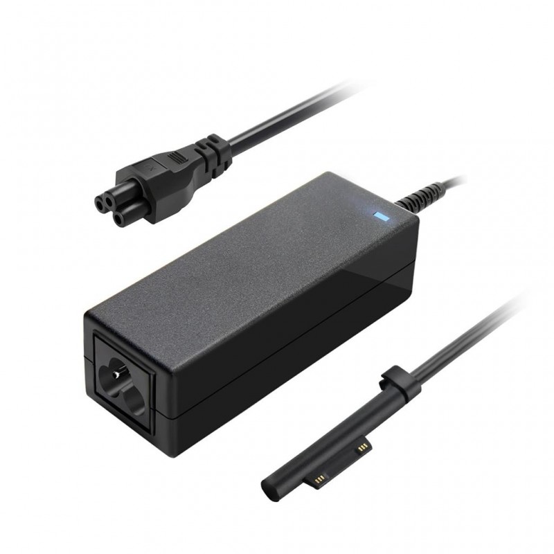 Microsoft Surface - Kompatibel 24W computeroplader til Microsoft Surface Pro 4/3, Surface Go/Laptop