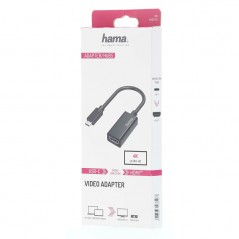 HAMA USB-C til HDMI-adapter med understøttelse af 4K ved 60 Hz