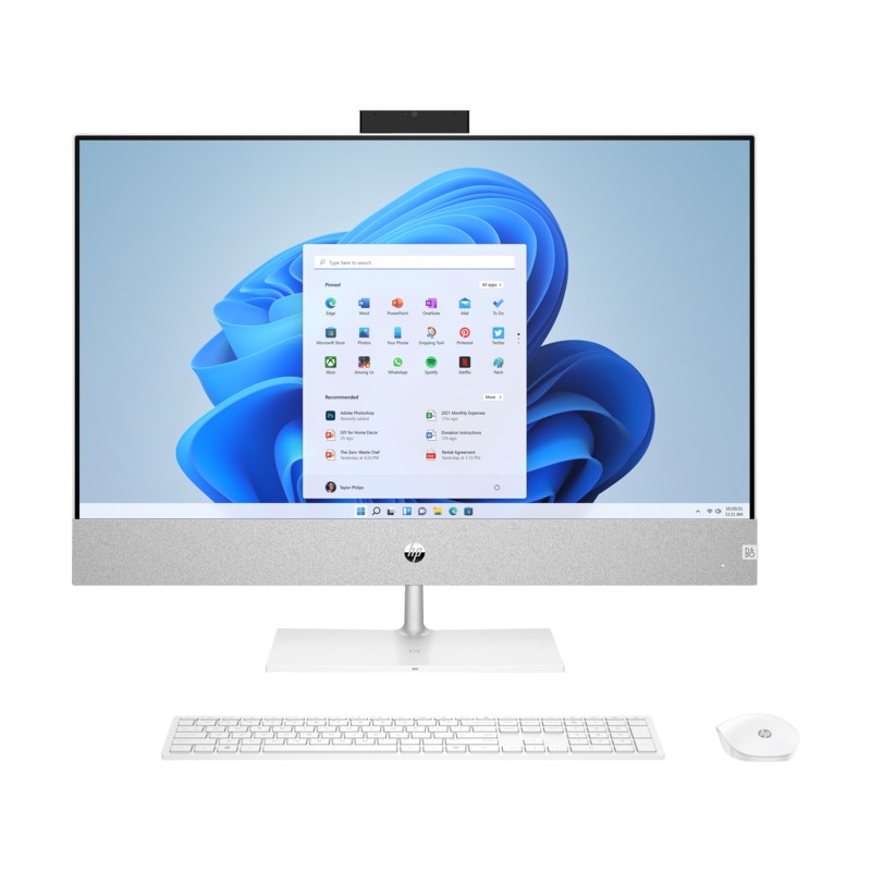 Alt-i-én computer - HP Pavilion All-in-One 27-ca1826no 27" i7 16GB 1 TB SSD Win 11